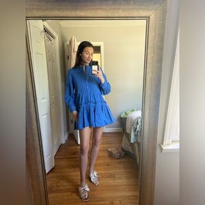 Royal Blue Shift Dress